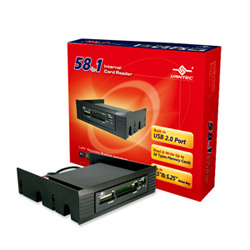 Vantec UGT-CR905 58-In-1 Internal Card Reader/Writer W/ USB port